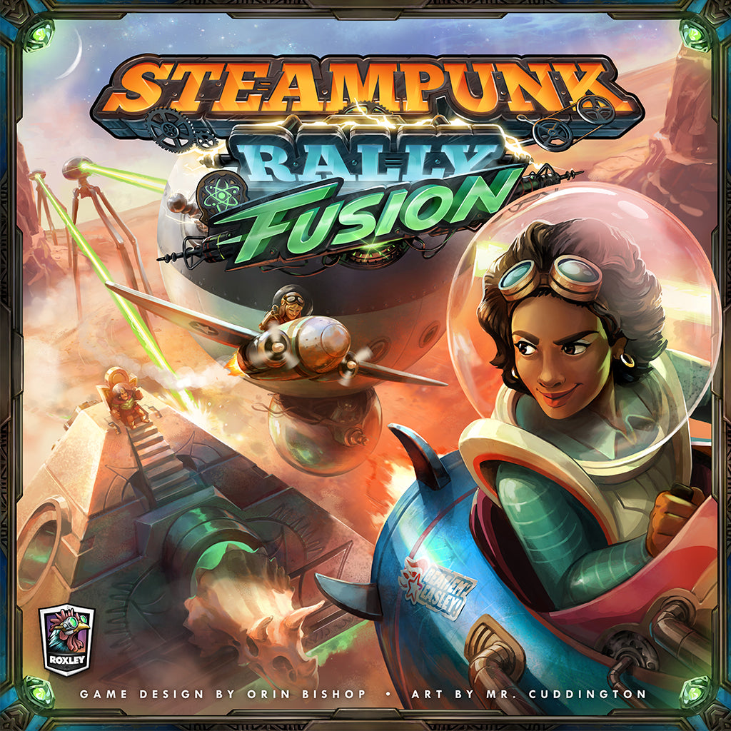 Steampunk Rally Fusion English Board Game
